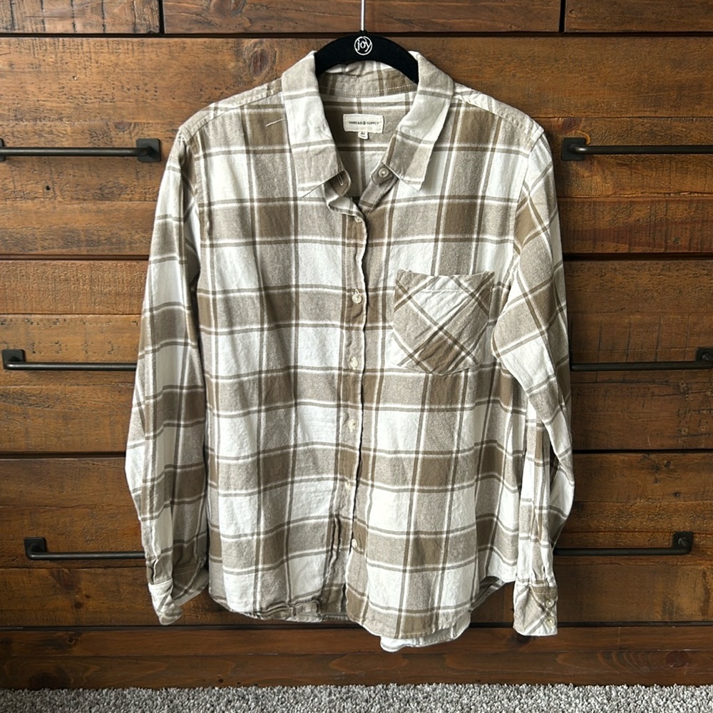 Tread and Supply flannel shirt